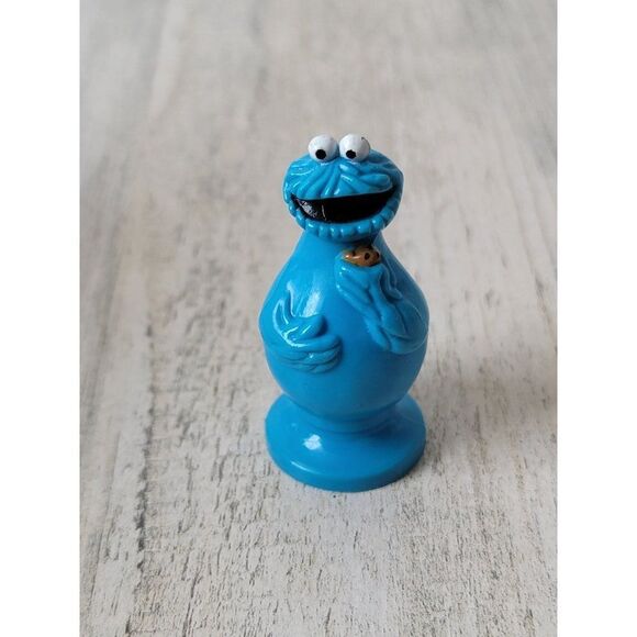 Muppets cookie monster mini sesame Street toy figure - Picture 1 of 4